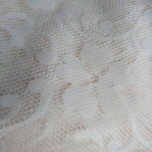 Vintage Lace fabric 60 inches wide 10 yards.  Off White.